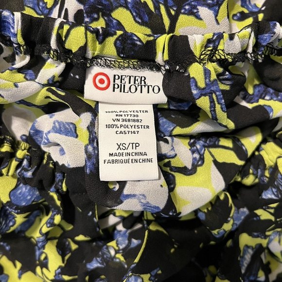 Peter Pilotto X Target Beach Swim Cover Up Size XS Halter Dress Sheer Chiffon - Picture 6 of 7